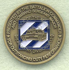 3rd Infantry Division Coin
