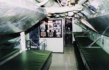 After battery, crew berthing